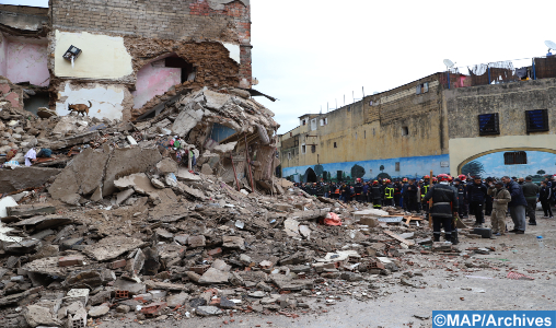 Sidi Bennour: décès d’un individu suite à l’effondrement du mur d’une chambre dans un bidonville